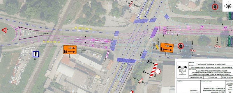 Križanje kod Vjesnika: Zabrana skretanja ulijevo stvara najveće probleme