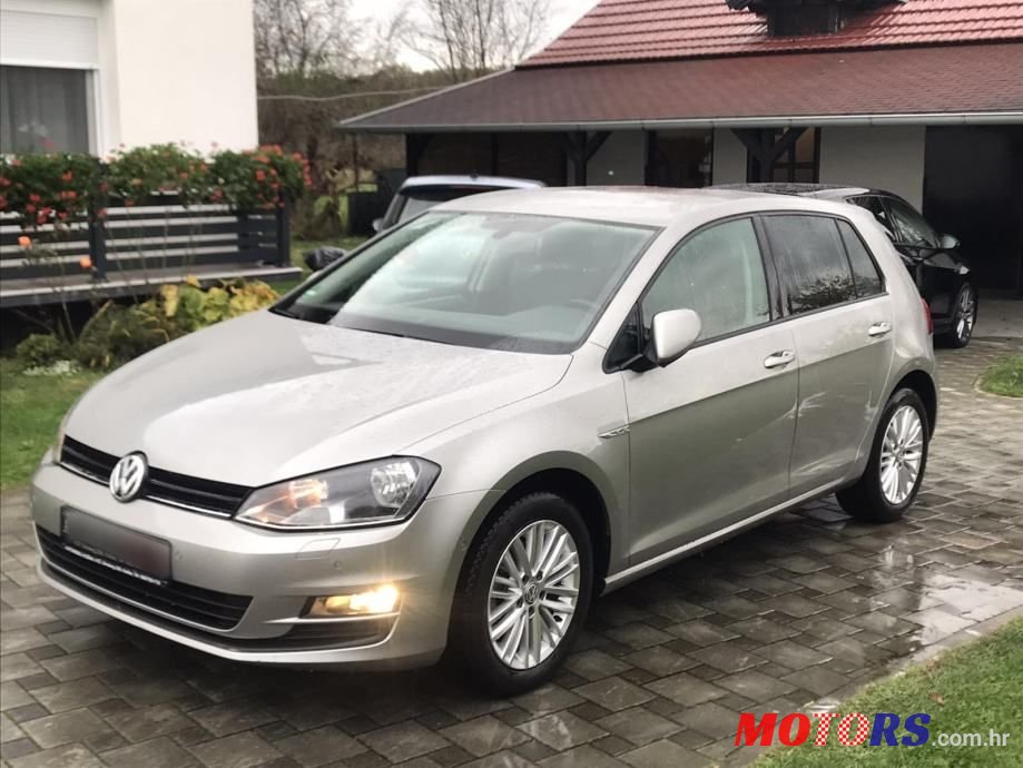 2014' Volkswagen Golf 7 1,6 Tdi Bmt photo #2