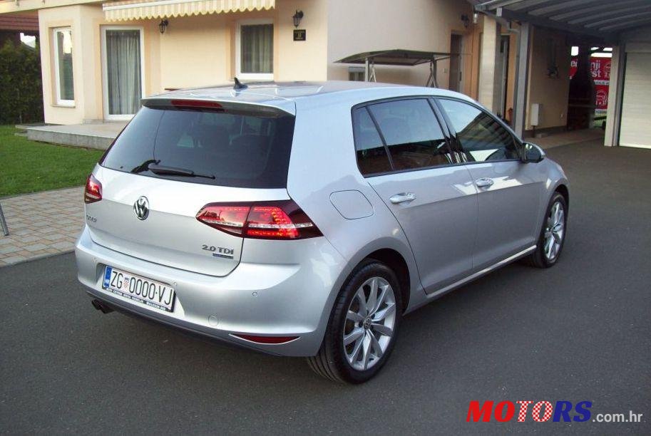 2013' Volkswagen Golf VII 2,0 Tdi Bmt photo #1