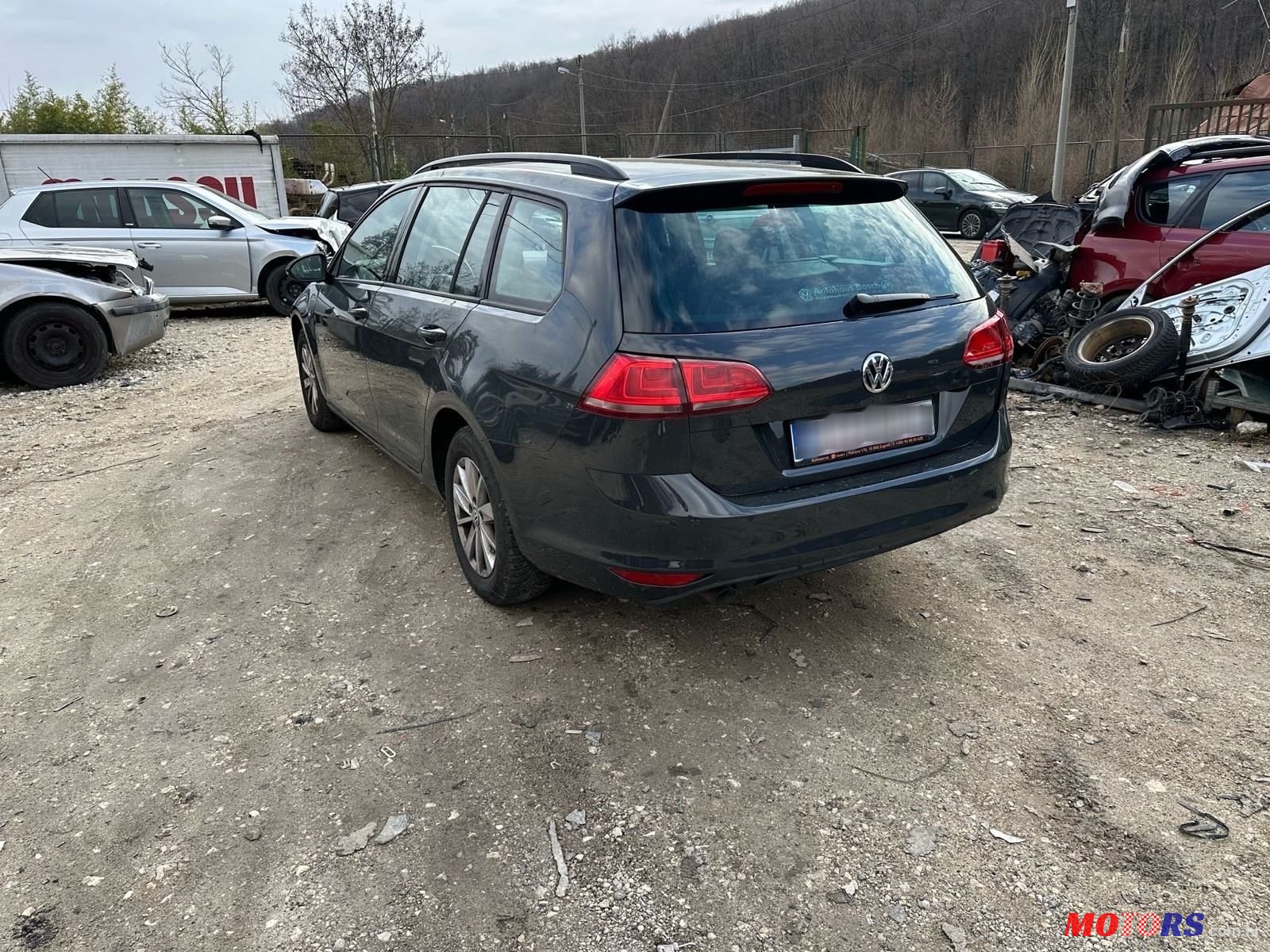 2014' Volkswagen Golf VII 1,6 Tdi Bmt photo #4