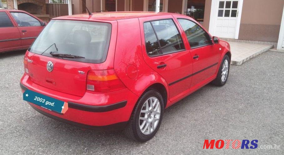 2003' Volkswagen Golf IV 1,9 Tdi photo #1