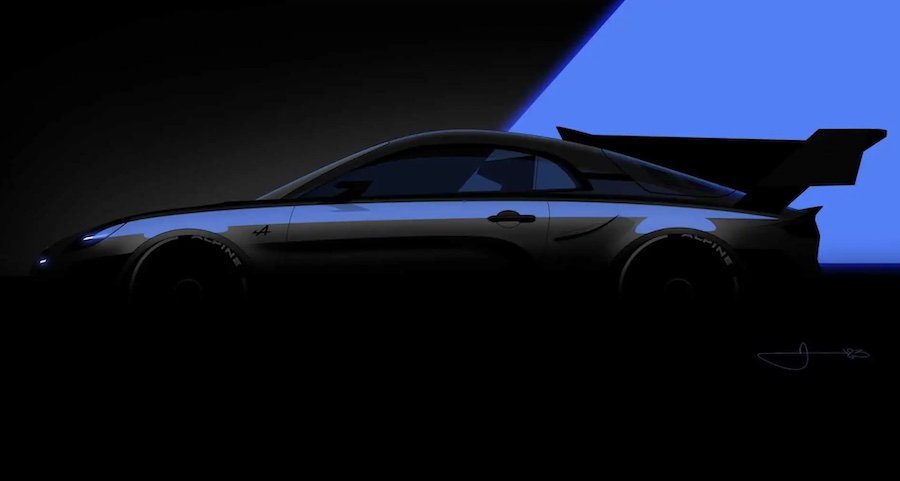 Alpine Teases A110 GT4 Evo Ahead Of Competing At Pikes Peak Hill Climb