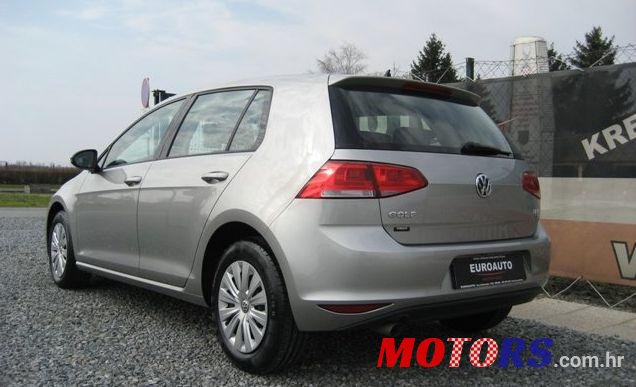 2013' Volkswagen Golf VII 1,6 Tdi Bmt photo #2