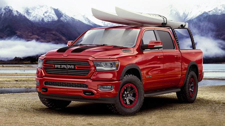 2019 Ram 1500 truck gets loaded with Mopar goodies in Chicago