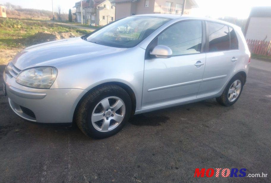2004' Volkswagen Golf V 1,9 Tdi photo #1
