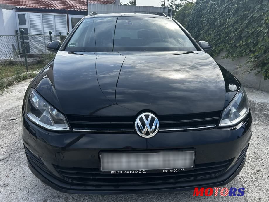 2015' Volkswagen Golf VII 1,6 Tdi Bmt photo #1