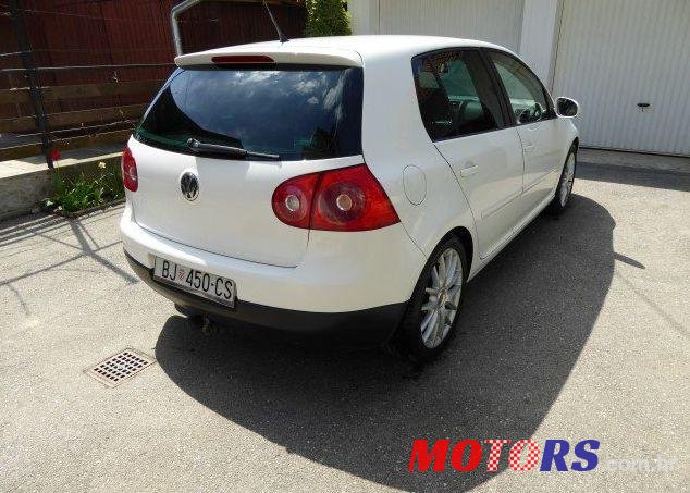2008' Volkswagen Golf V Gt Sport 1,6 photo #1