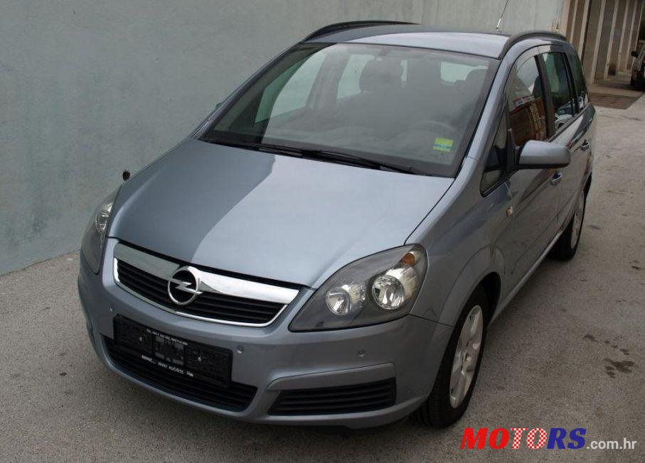 2006' Opel Zafira 1,6 photo #1