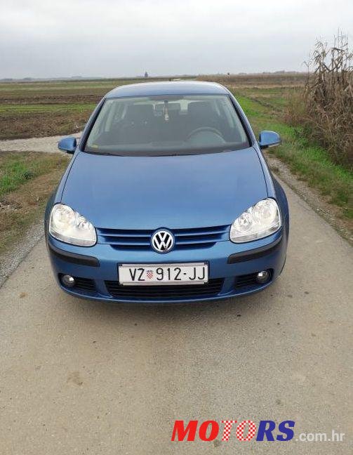 2005' Volkswagen Golf V 1,9 Tdi photo #1