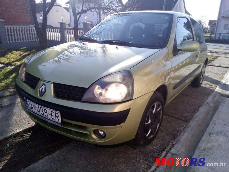2004' Renault Clio 1,5 Dci photo #1