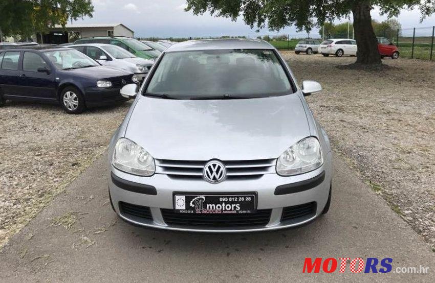 2007' Volkswagen Golf V 1,9 Tdi photo #2