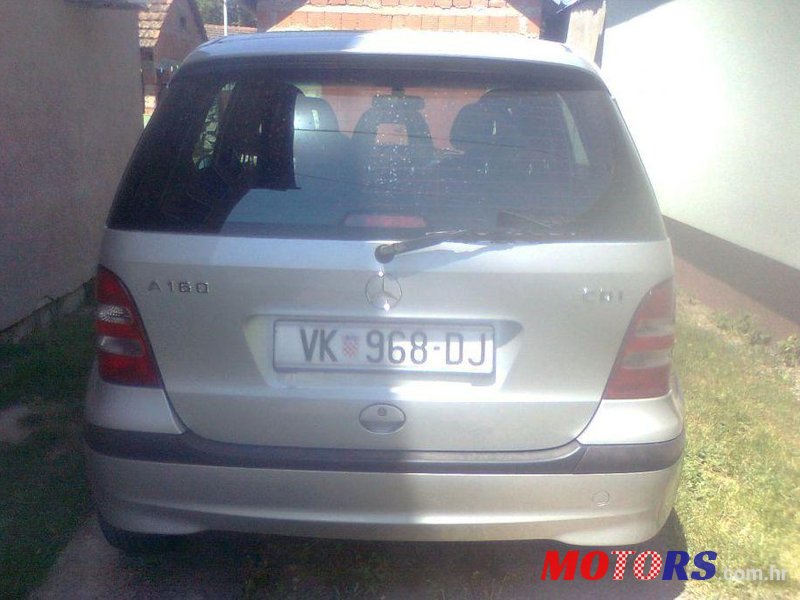 2003' Mercedes-Benz A-Klasa 160 Clasic photo #2