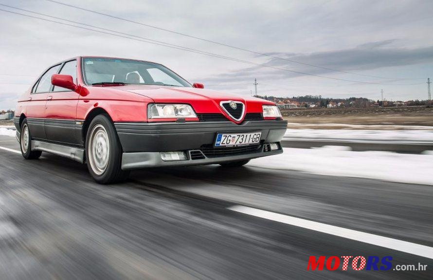 1993' Alfa Romeo 164 3,0 V6 24V photo #2