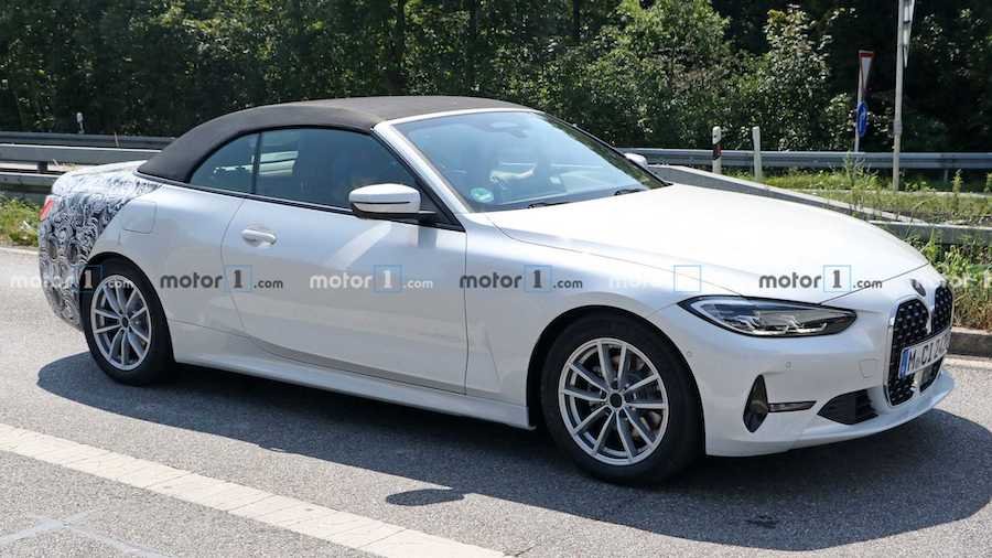 2021 BMW 4 Series Convertible All But Revealed In New Spy Shots