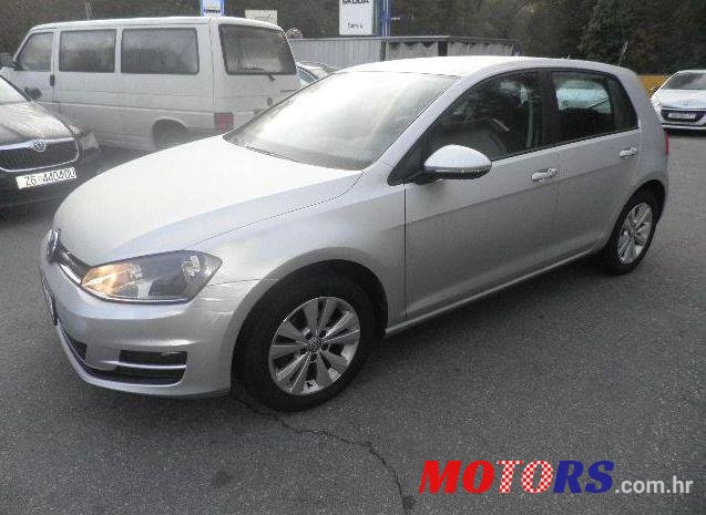 2014' Volkswagen Golf VII 1,6 Tdi Bmt photo #1