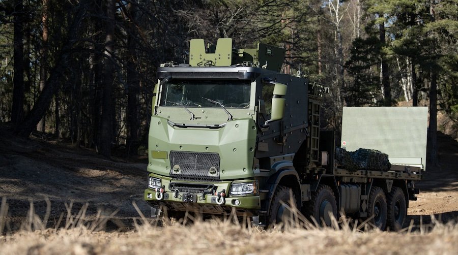 Scania je predstavila vojni kamion s hibridnim motorom: Omogućuje tihi rad…
