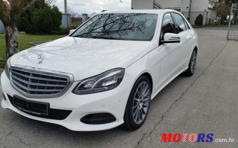 2014' Mercedes-Benz E-Klasa photo #1