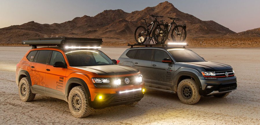 VW brings lifted Atlas concepts and GLI to SEMA