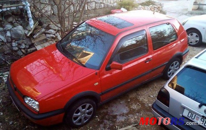 1997' Volkswagen Golf III Gt Tdi photo #2