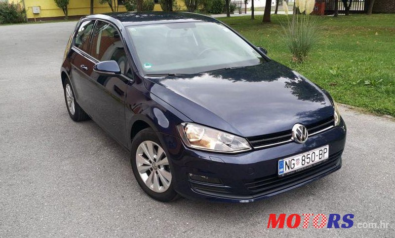 2014' Volkswagen Golf VII 1,6 Tdi Bmt photo #2