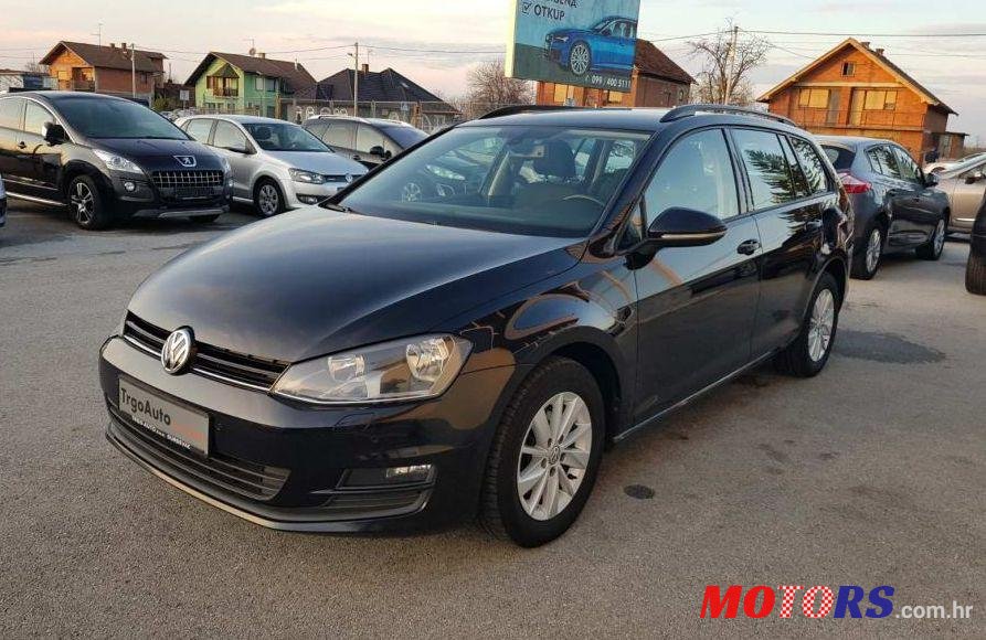 2014' Volkswagen Golf Vii Variant 1,6 Tdi photo #1