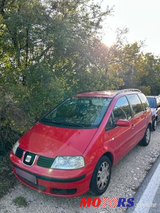 2003' SEAT Alhambra 1,9 Tdi photo #6