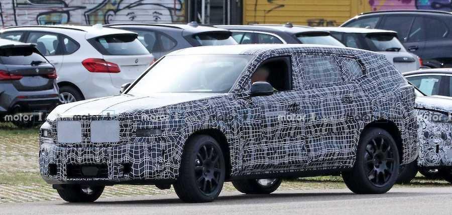BMW X8 Spied For First Time With Unique Design Under Thick Camouflage