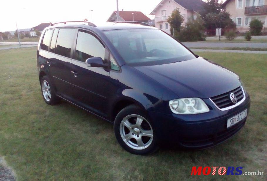 2003' Volkswagen Touran 1,9 Tdi photo #2