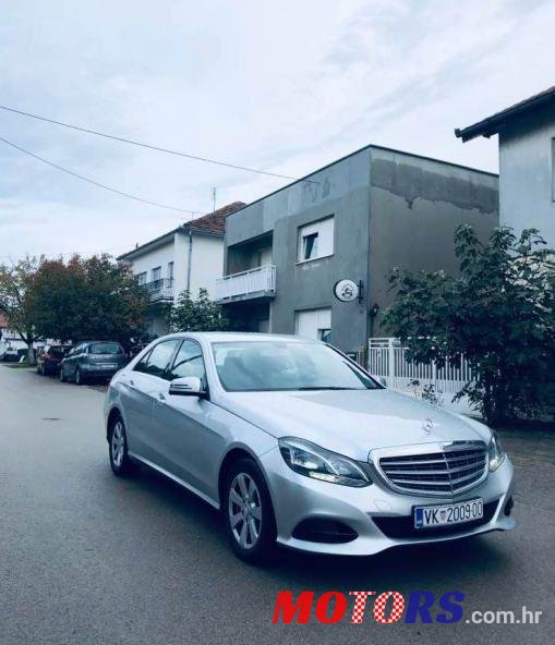 2013' Mercedes-Benz E-Klasa 200 Cdi photo #1