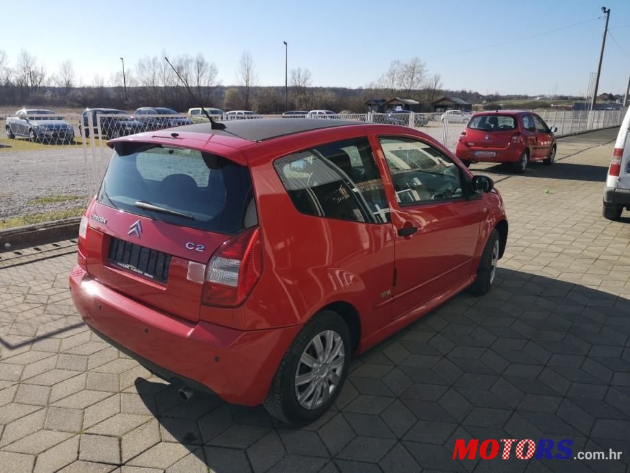 2009' Citroen C2 1,4 I Vtr photo #4