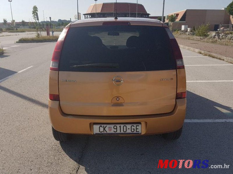 2005' Opel Meriva 1,7 Dth photo #2