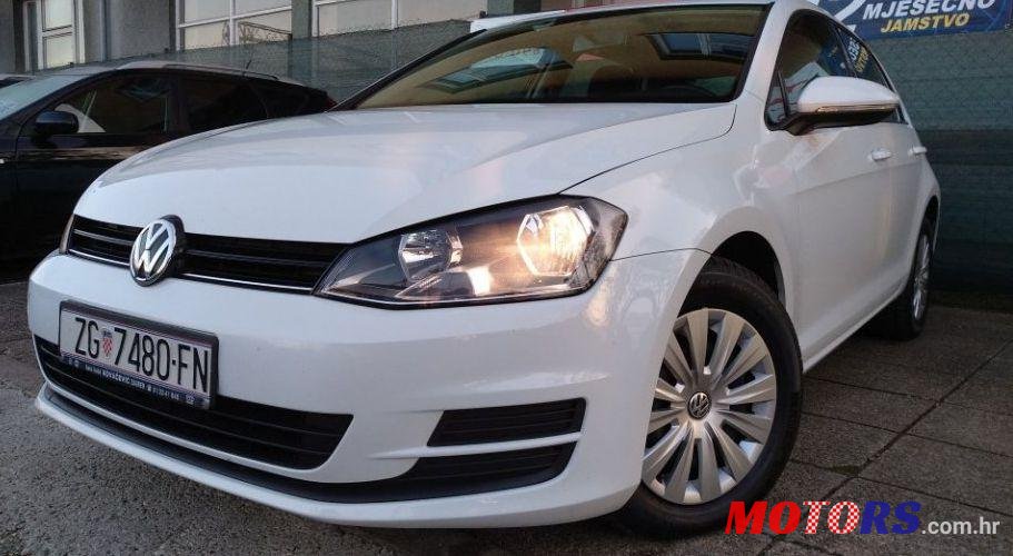 2014' Volkswagen Golf VII 1,6 Tdi Bmt photo #3