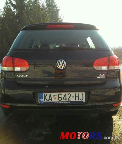 2011' Volkswagen Golf VI 1,6 Tdi photo #1