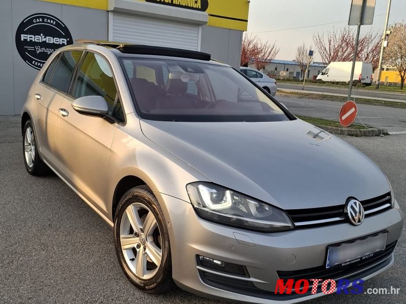2014' Volkswagen Golf VII 1,6 Tdi Bmt photo #2