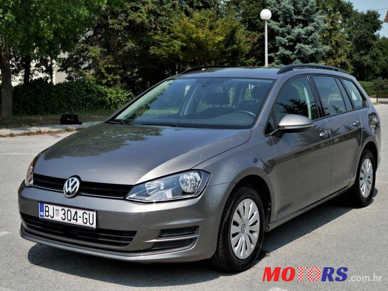 2014' Volkswagen Golf Vii Variant 1,6 Tdi photo #1