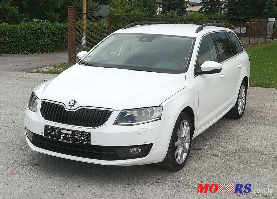 2014' Skoda Octavia Combi 1,6 Tdi photo #1