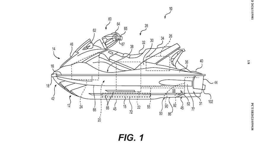 Sea-Doo Patented a Wireless Charger for an EV Jet-Ski It Hasn't Shown Yet