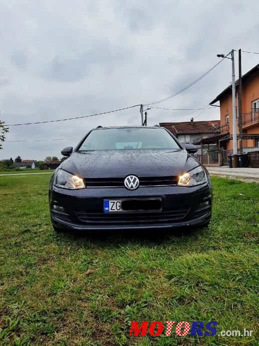 2014' Volkswagen Golf 7 Variant photo #1