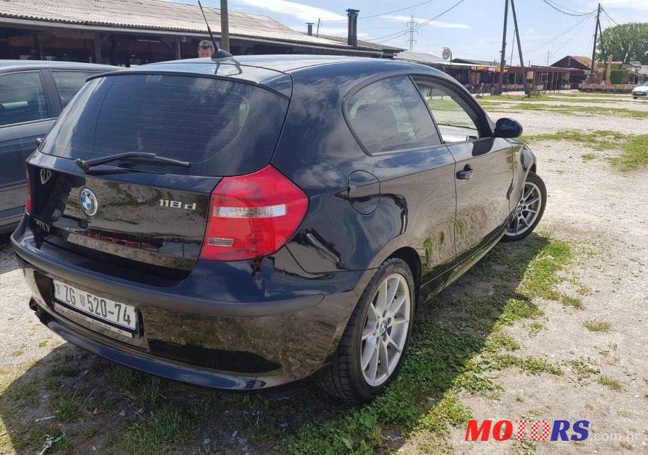 2007' BMW Serija 1 118D photo #2