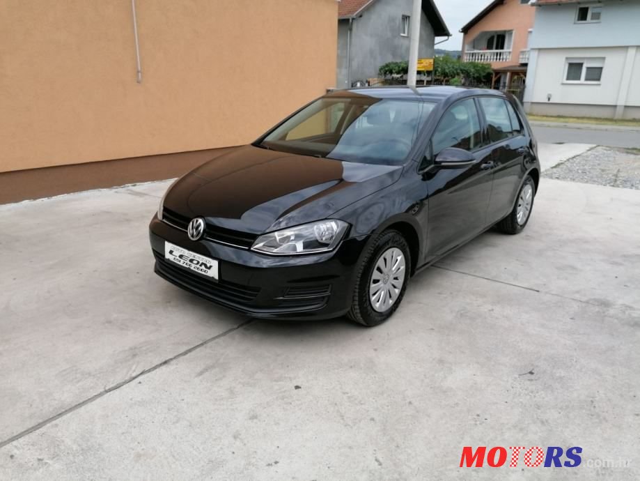 2014' Volkswagen Golf 7 1,6 Tdi Bmt photo #1