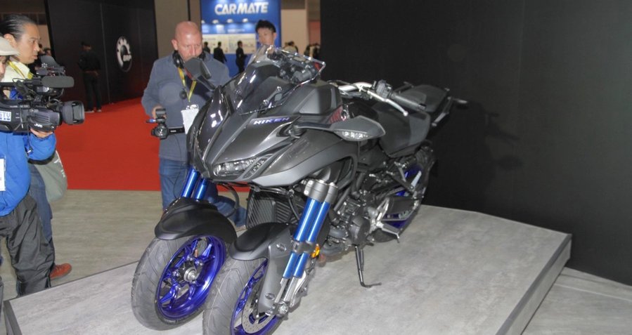 Yamaha Niken three-wheeled motorcycle is amazingly planned for production