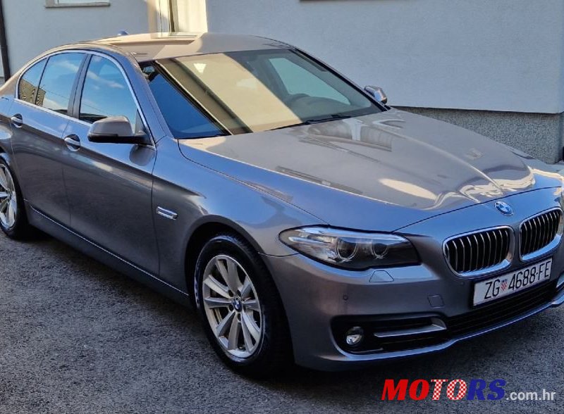 2014' BMW Serija 5 518D photo #6