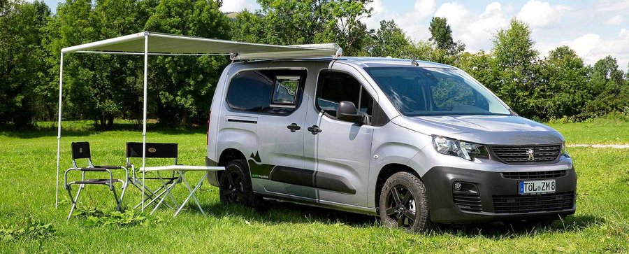 Peugeot Debuts Two Tiny Camper Vans For European Adventurers