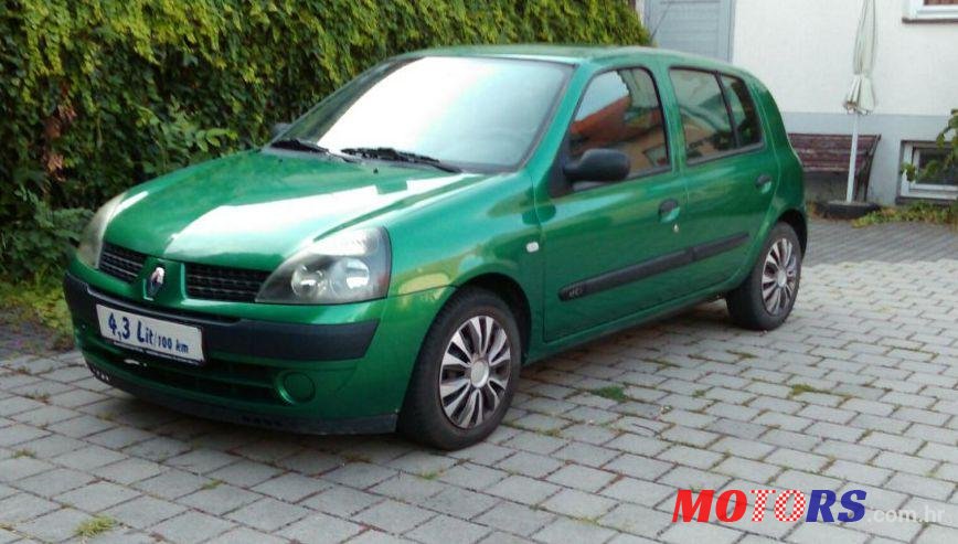 2003' Renault Clio 1,5 Dci photo #2