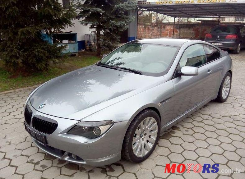2005' BMW Serija 6 630Ci photo #2