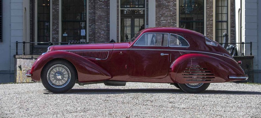 1939 Alfa Romeo 8C Touring Berlinetta Could Bring $25M At Auction