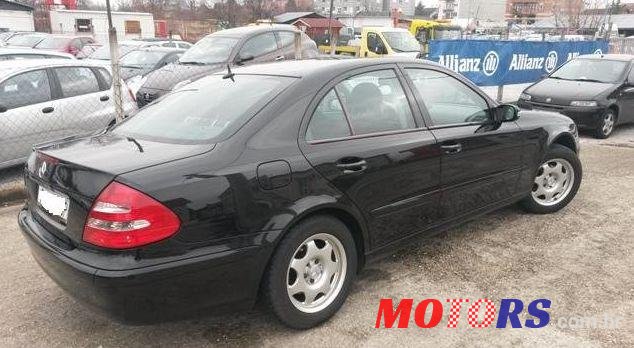 2004' Mercedes-Benz E-Klasa 200 Cdi photo #1