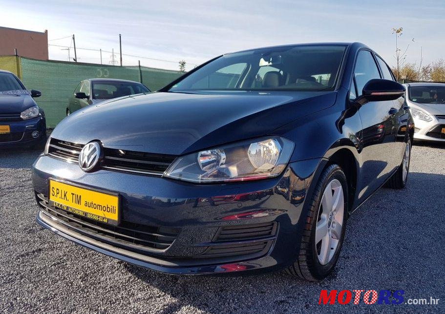 2014' Volkswagen Golf VII 1,6 Tdi Bmt photo #2