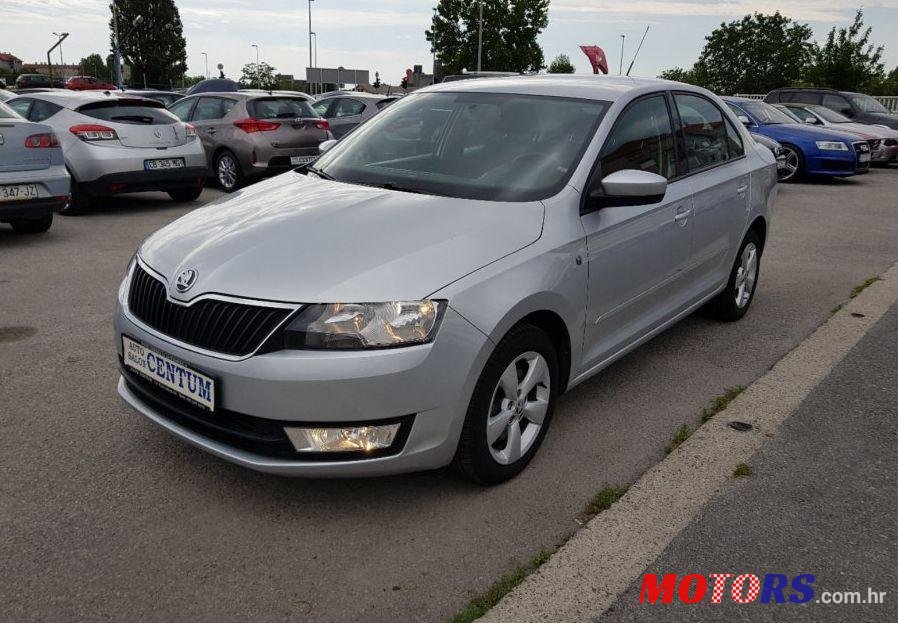 2014' Skoda Rapid 1,6 Tdi photo #1