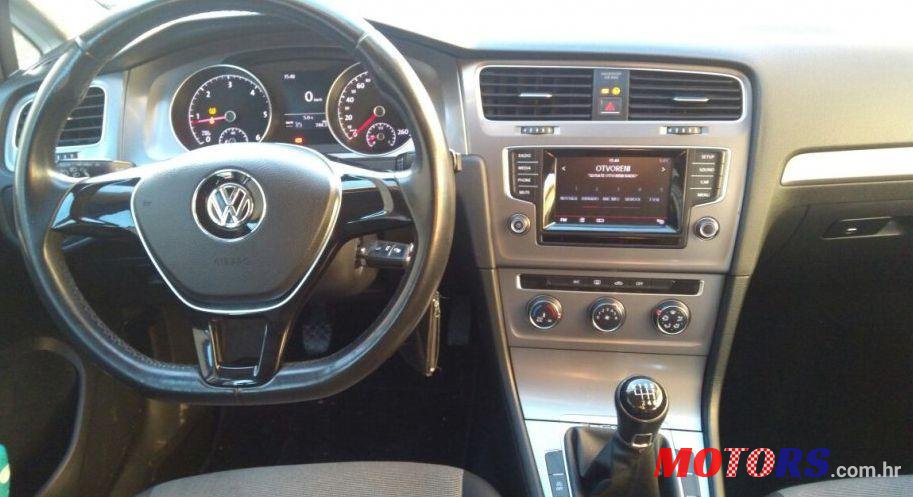 2014' Volkswagen Golf VII 1,6 Tdi Bmt photo #1